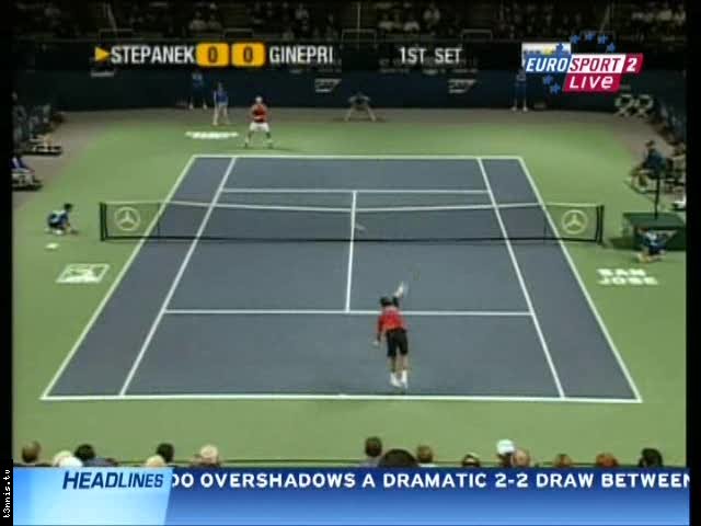 ATP San Jose 2008 SF Ginepri vs Stepanek POL mp4 preview 0